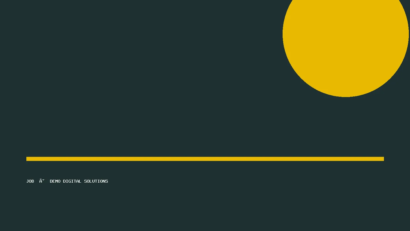 Demo-Motiv zu „Frontend-Entwickler:in gesucht“